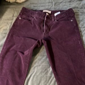 Size 6P Cordaroy pants Plum colored